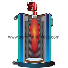 Vertical Steam Generator Serpentine (350 kc/h)